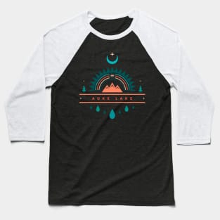 AUKE LAKE boho Baseball T-Shirt